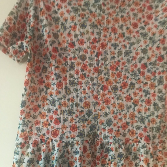 Zara summer dresses floral x2 same dress different colors size small both - Picture 4 of 15